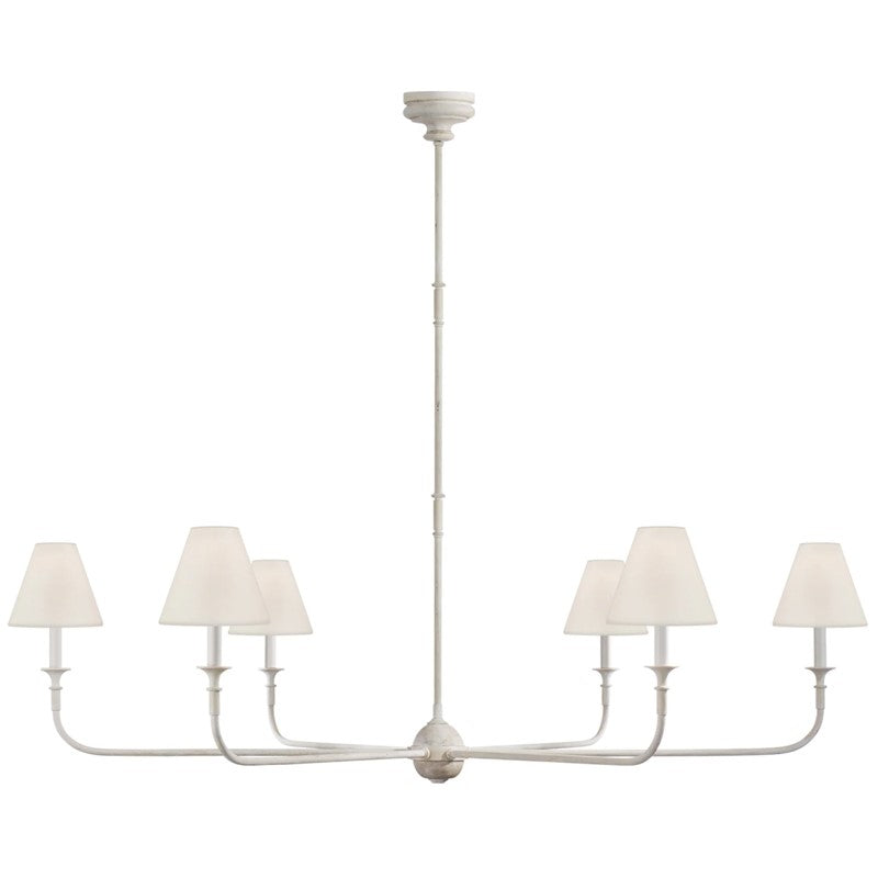 Silva Lustre Orientable Vintage, Métal/Acrylique, Noir/Blanc/Laiton, Salon