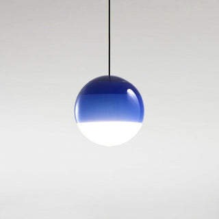 Vioxa Suspension Bulle Moderne Verre. Noir/Gris/Bleu/Rose. Salon-Luire