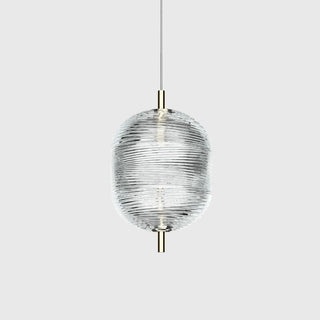 Valentina Suspension Globe Moderne, Verre/Métal, Noir/Or, Chambre