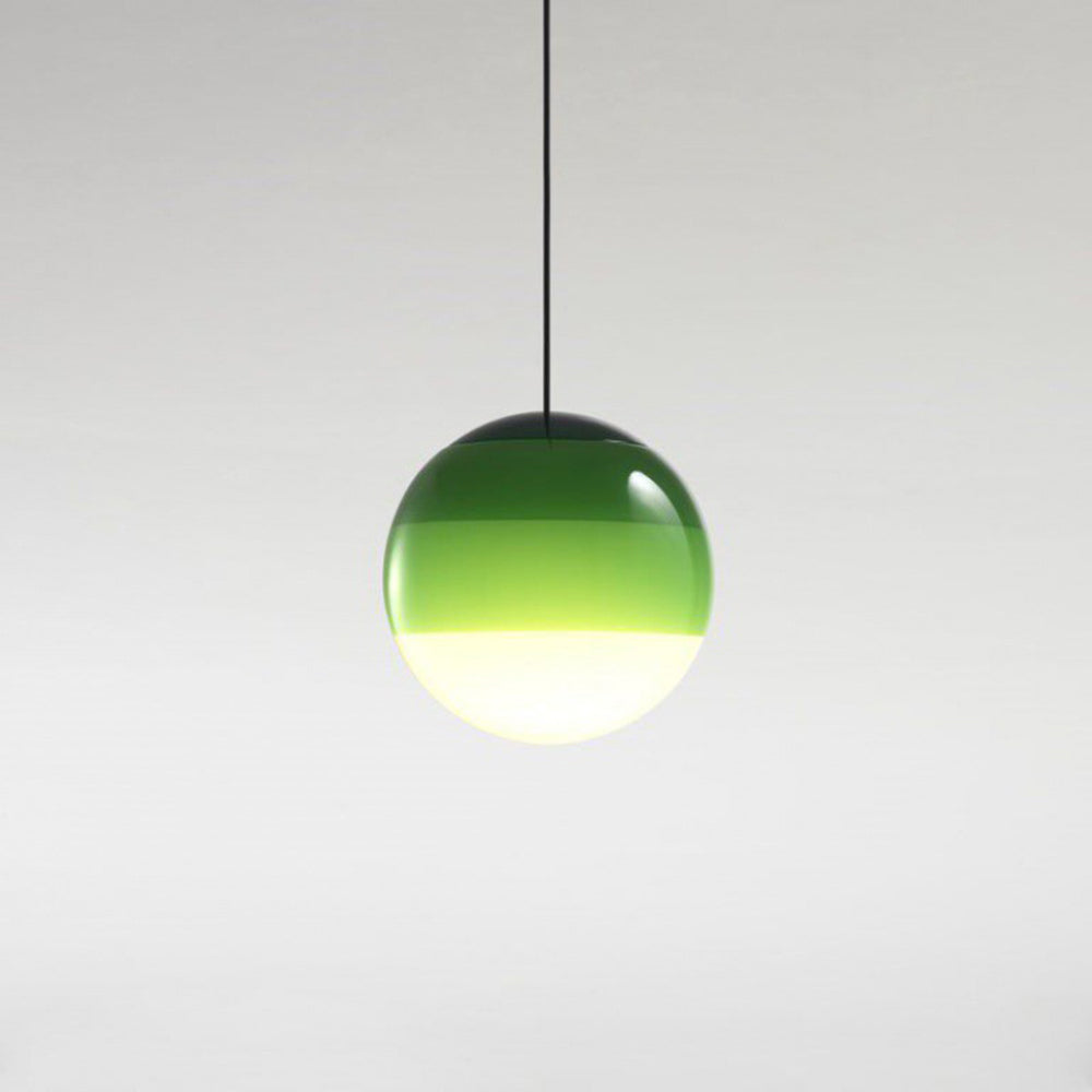 Vioxa Suspension Bulle Moderne Verre. Noir/Gris/Bleu/Rose. Salon-Cielum