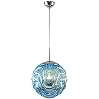 Valentina Moderne Sphère Suspension Verre Or/Noir Salle à manger