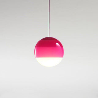 Vioxa Suspension Bulle Moderne Verre. Noir/Gris/Bleu/Rose. Salon-Luire