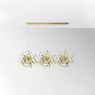 Orex Suspension Divergence Inhabituelle. Acier Inoxydable. Or/Argent. Salle à Manger/Salon-Luire
