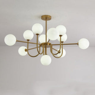 Valentina Moderne LED Lustre Or Verre Salle À Manger/Salon/Chambre À Coucher
