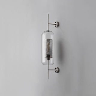Kiri Applique Murale Globe Vintage  Cuivre/Argent. Salle de Bain