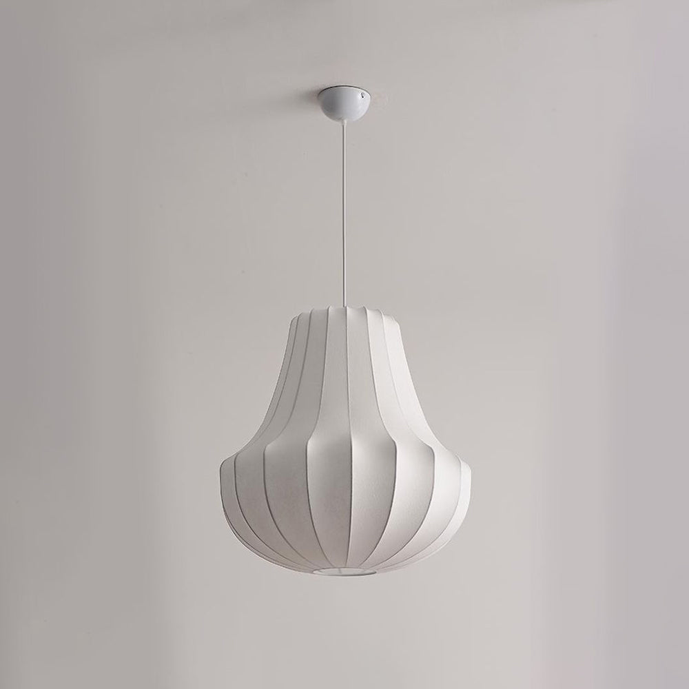 Ritta Design Italien Luminaires Suspensions Moderne Métal Soie Blanc Salle à Manger