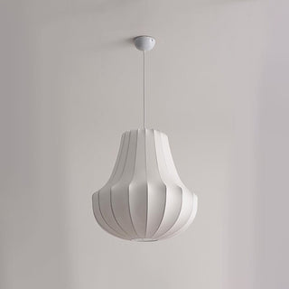 Ritta Design Italien Luminaires Suspensions Moderne Métal Soie Blanc Salle à Manger