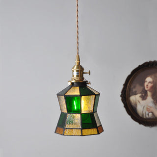 Tiffany Vintage Créatif Suspension Verre Salon/Chambre À Coucher