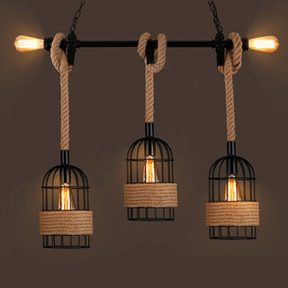 Epoch Suspension LED Rétro en Métal Noir Pour Café/Bar/Salle à Manger
