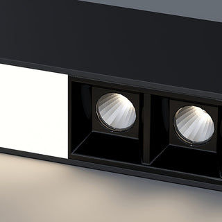 Line Suspension Flottante Moderne en Aluminium