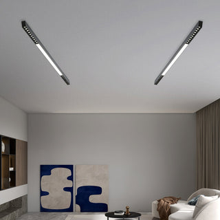 Line Suspension Flottante Moderne en Aluminium