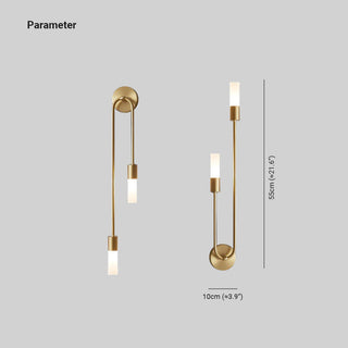 Revelor Applique Murale Moderne à 2 Lumières Pour Bedeside Or Chambre-Luire