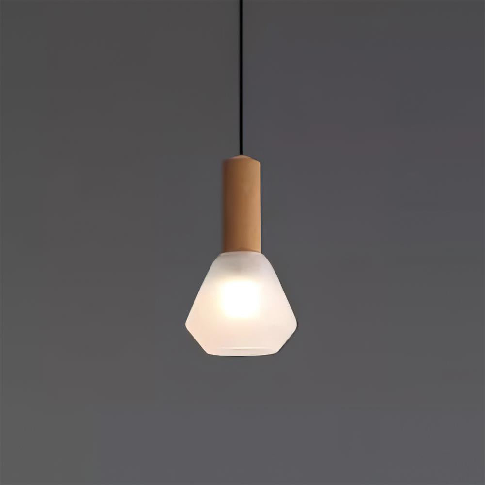 Givor Frosted Glass Pendant Light-Neutral Decor