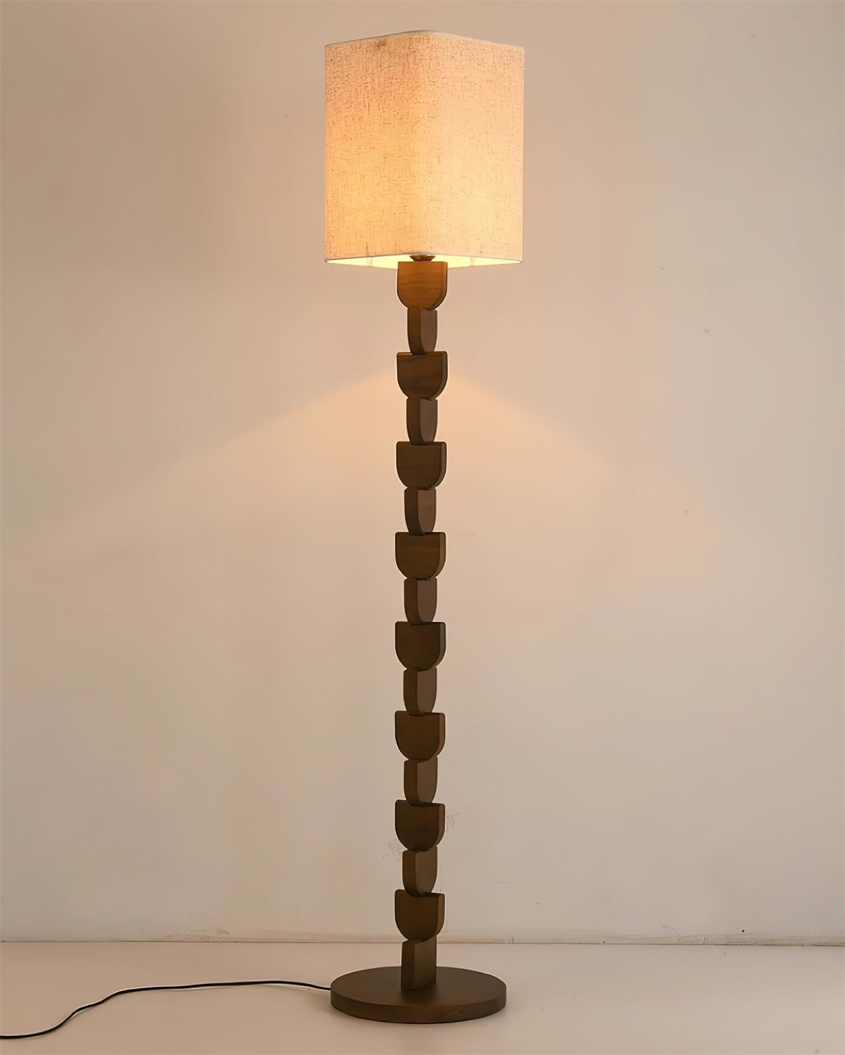 Rinoreria Lampadaire en Bois