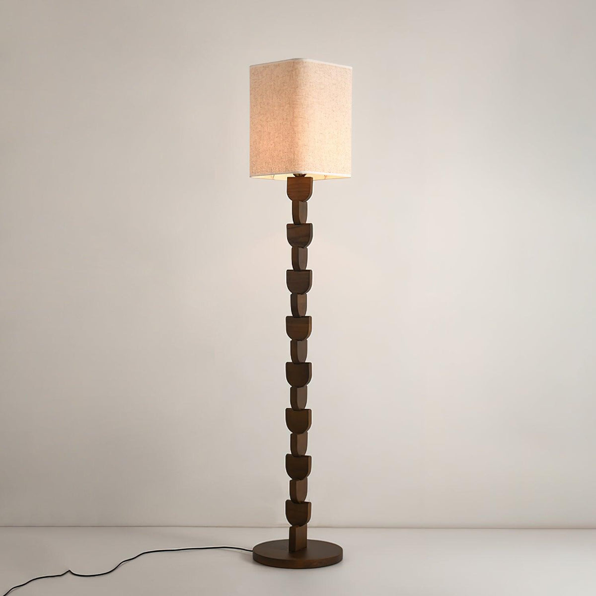 Rinoreria Lampadaire en Bois