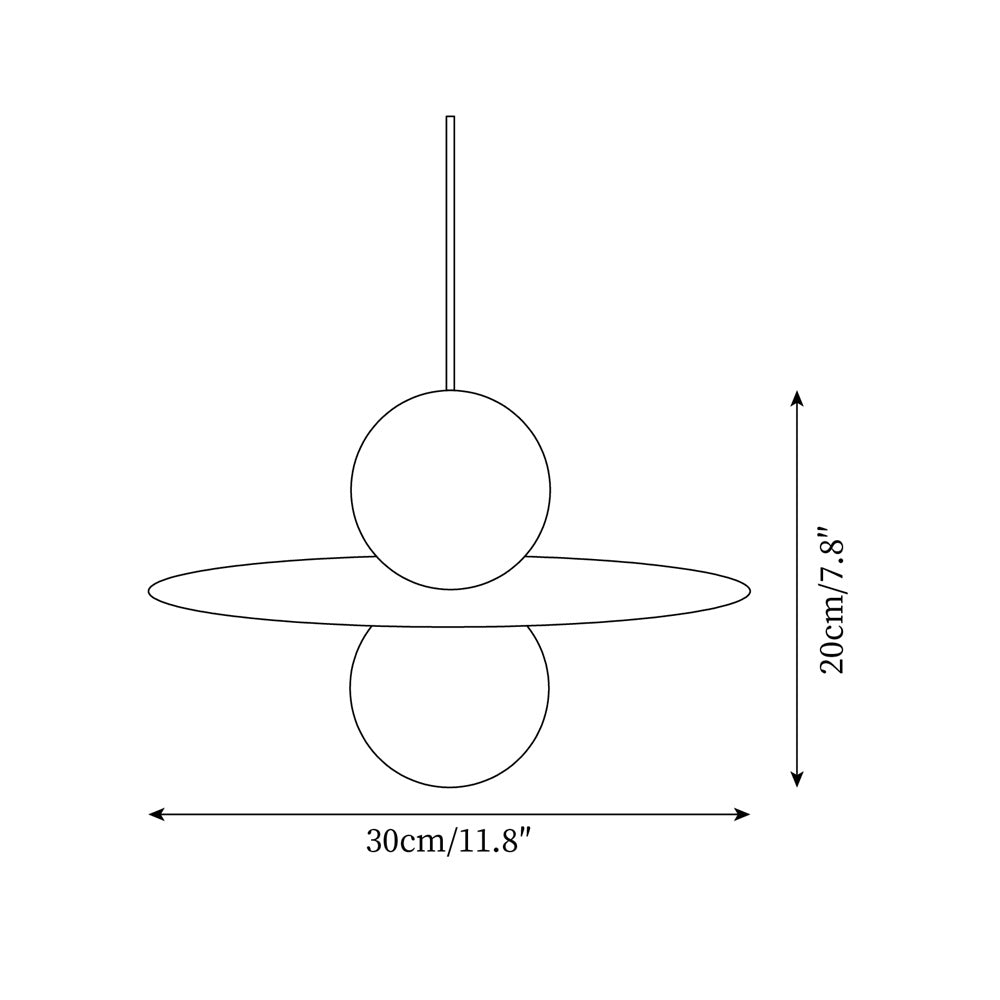Sky Hat Pendant Light-Neutral Decor