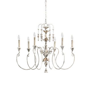 Viphaor Lustre en Bois et Métal Style Industriel Vintage