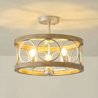 Arthaen Lampe de Plafond Métallique Industrielle Vintage