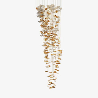 Cezorisra Lustre Linéaire en Laiton de Luxe