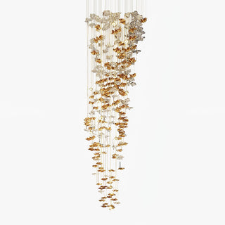 Cezorisra Lustre Linéaire en Laiton de Luxe
