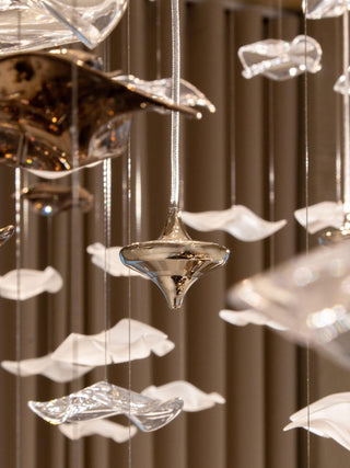 Cezorisra Lustre Linéaire en Laiton de Luxe