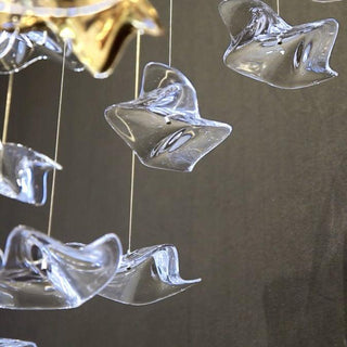Cezorisra Lustre Linéaire en Laiton de Luxe