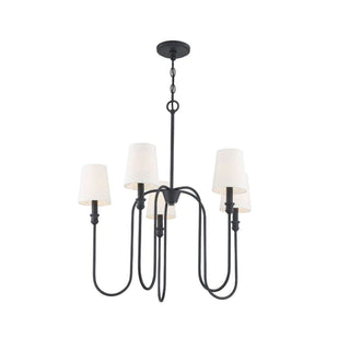 Evraeel Lustre en Métal et Tissu Moderne Minimaliste