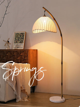 Liveno Lampadaire Minimaliste en Marbre