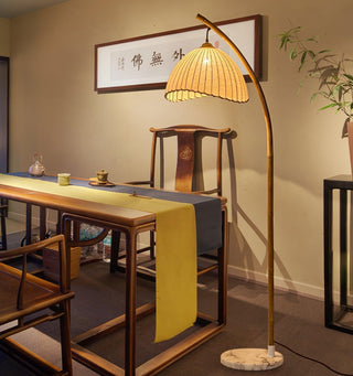 Liveno Lampadaire Minimaliste en Marbre