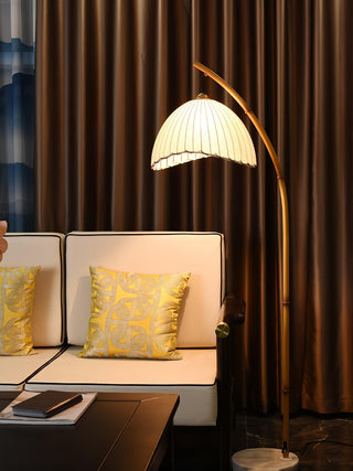 Liveno Lampadaire Minimaliste en Marbre