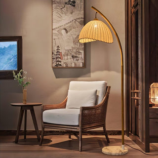 Liveno Lampadaire Minimaliste en Marbre