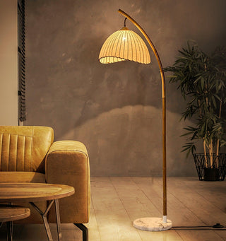 Liveno Lampadaire Minimaliste en Marbre