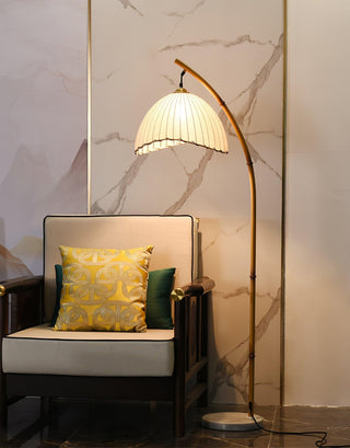 Liveno Lampadaire Minimaliste en Marbre