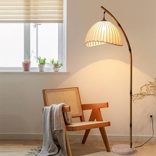 Liveno Lampadaire Minimaliste en Marbre