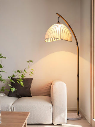 Liveno Lampadaire Minimaliste en Marbre