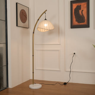 Liveno Lampadaire Minimaliste en Marbre