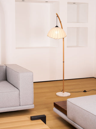 Liveno Lampadaire Minimaliste en Marbre