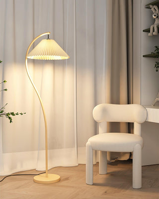 Mytalil Lampadaire en Tissu Courbé Moderne