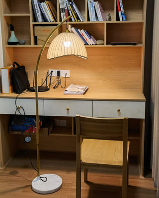 Liveno Lampadaire Minimaliste en Marbre