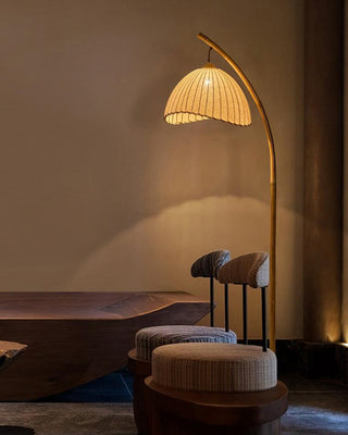 Liveno Lampadaire Minimaliste en Marbre