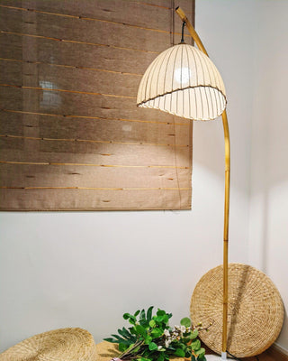 Liveno Lampadaire Minimaliste en Marbre