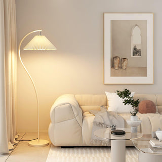 Mytalil Lampadaire en Tissu Courbé Moderne