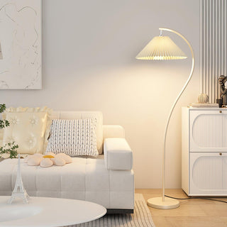 Mytalil Lampadaire en Tissu Courbé Moderne