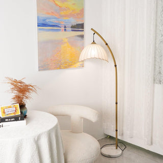 Liveno Lampadaire Minimaliste en Marbre