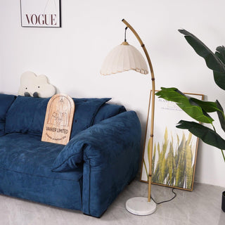 Liveno Lampadaire Minimaliste en Marbre