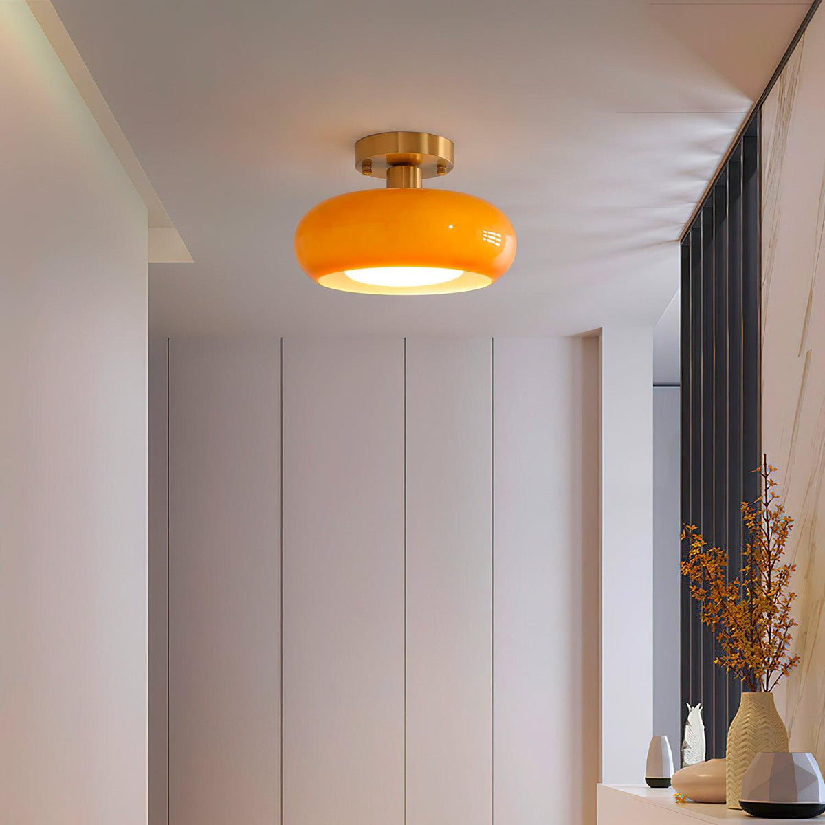 Aveline Glass Ceiling Light-Neutral Decor
