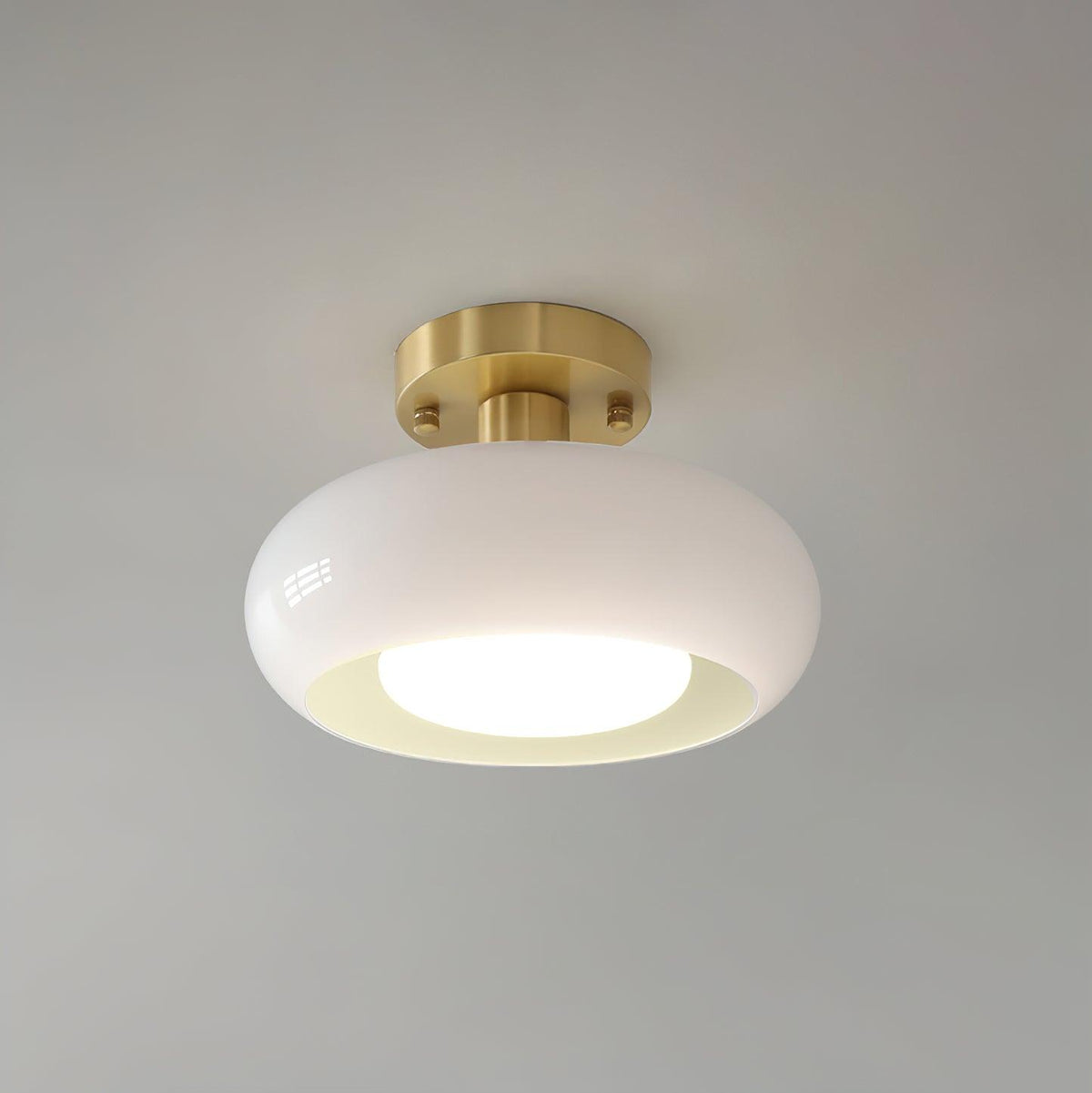 Aveline Glass Ceiling Light-Neutral Decor