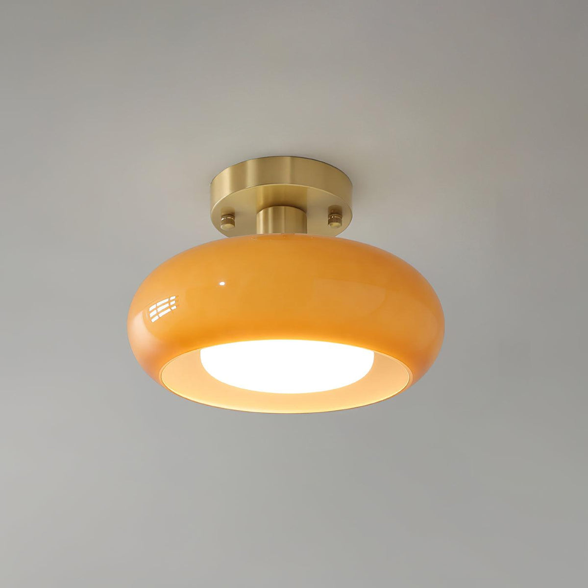 Aveline Glass Ceiling Light-Neutral Decor