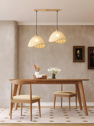 Shell Suspension Minimaliste en Bois