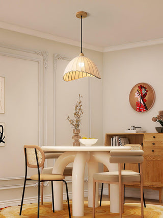 Shell Suspension Minimaliste en Bois